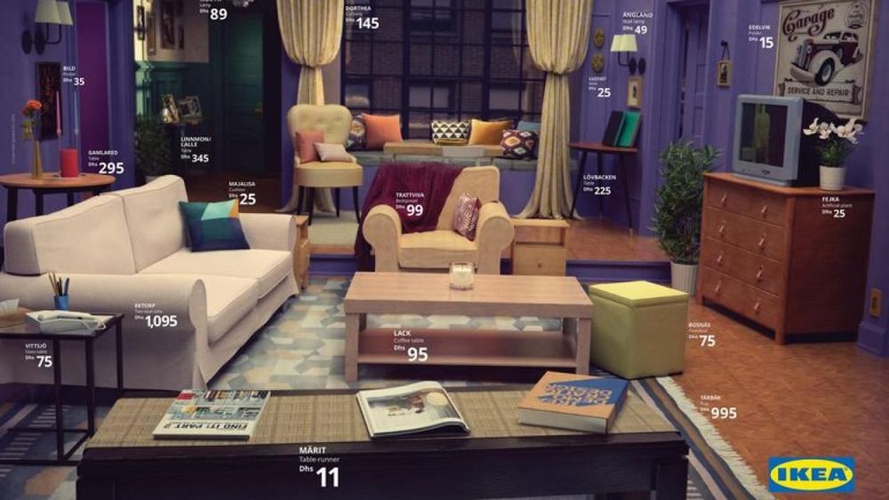 Grâce à Ikea, vous pouvez désormais recréer le salon emblématique de Friends, Stranger Things ou les Simpson | So Busy Girls