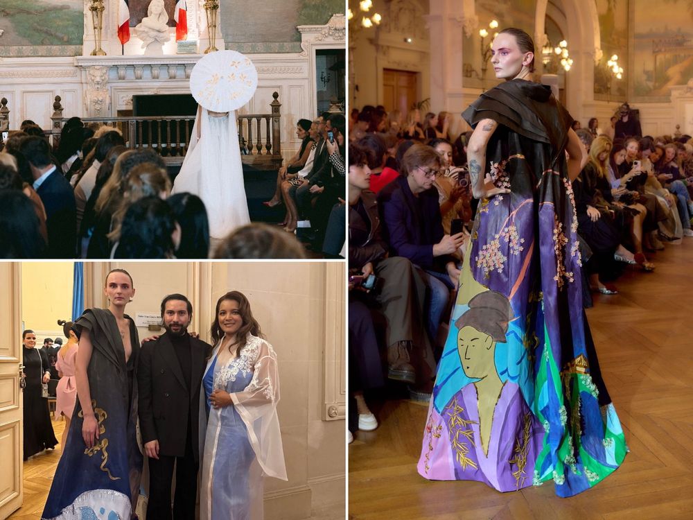 Peindre pour un corps en mouvement : quand l’artiste Oriane Sossah entre dans la mode | So Busy Girls