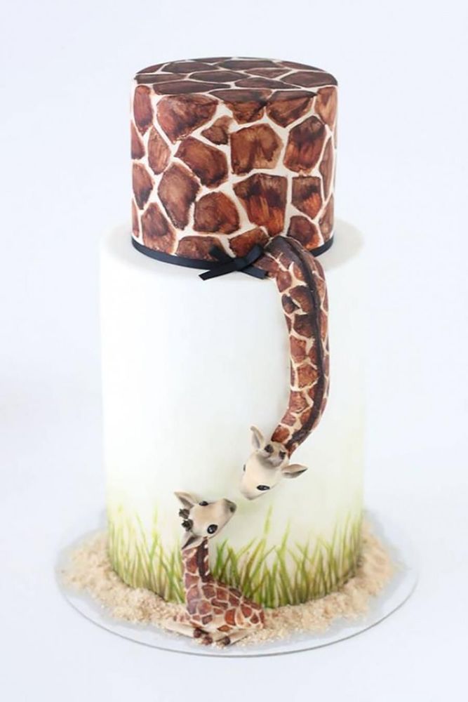 Le gâteau maman et bébé girafe | So Busy Girls