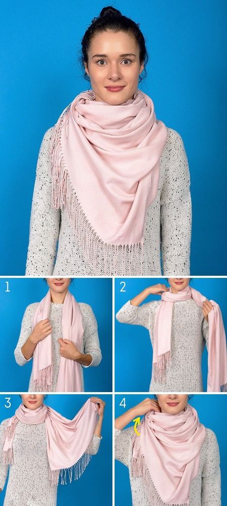 Avec le foulard qui couvre votre poitrine | So Busy Girls