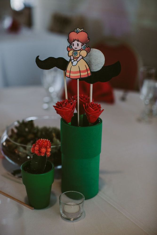 Un mariage sur le thème Super Mario : oui, ça peut être mignon comme tout, la preuve ! | So Busy Girls