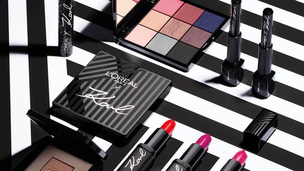 Karl Lagerfeld x L’Oréal Paris : voici à quoi ressemble cette nouvelle collection en édition limitée | So Busy Girls