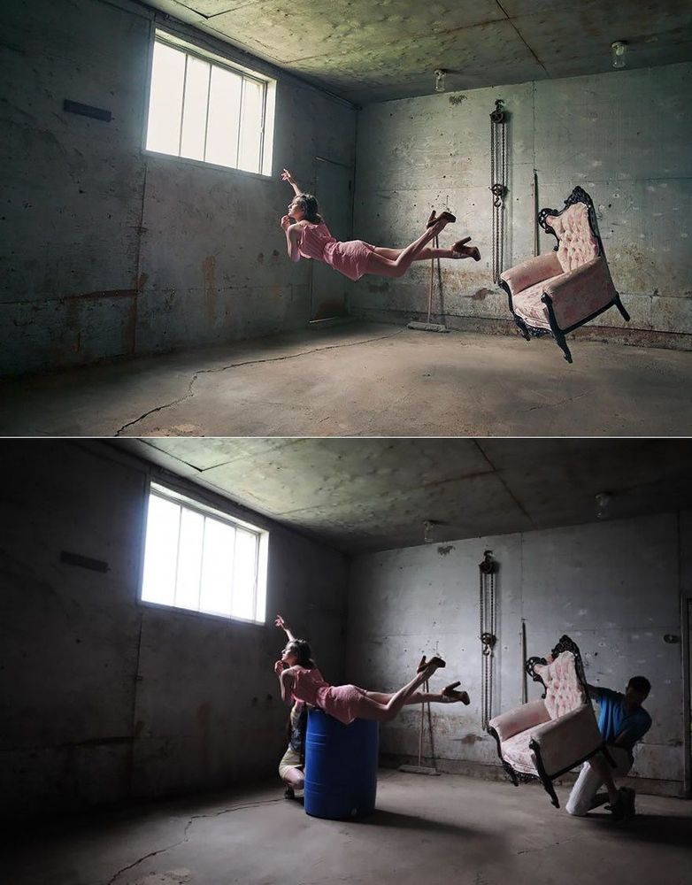 15 photos qui montrent la réalité qui se cache derrière la photographie | So Busy Girls