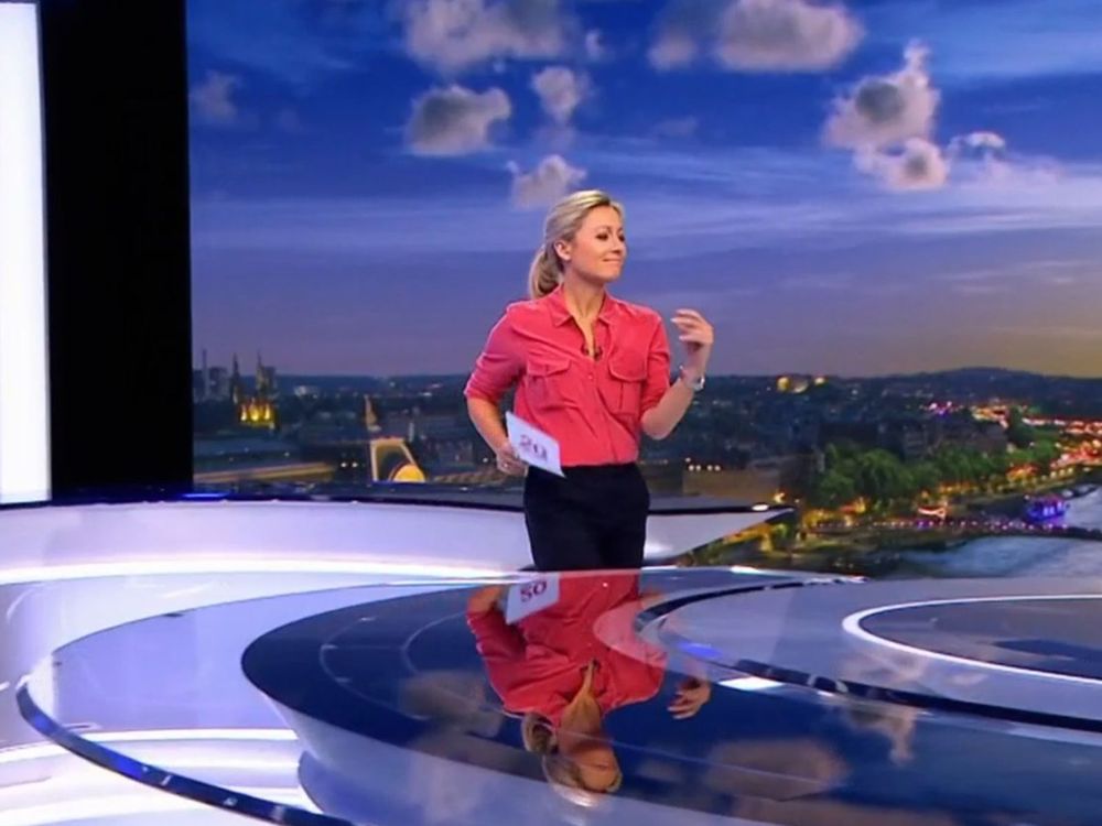 Anne‑Sophie Lapix quitte le JT de 20h en beauté… et danse en direct | So Busy Girls