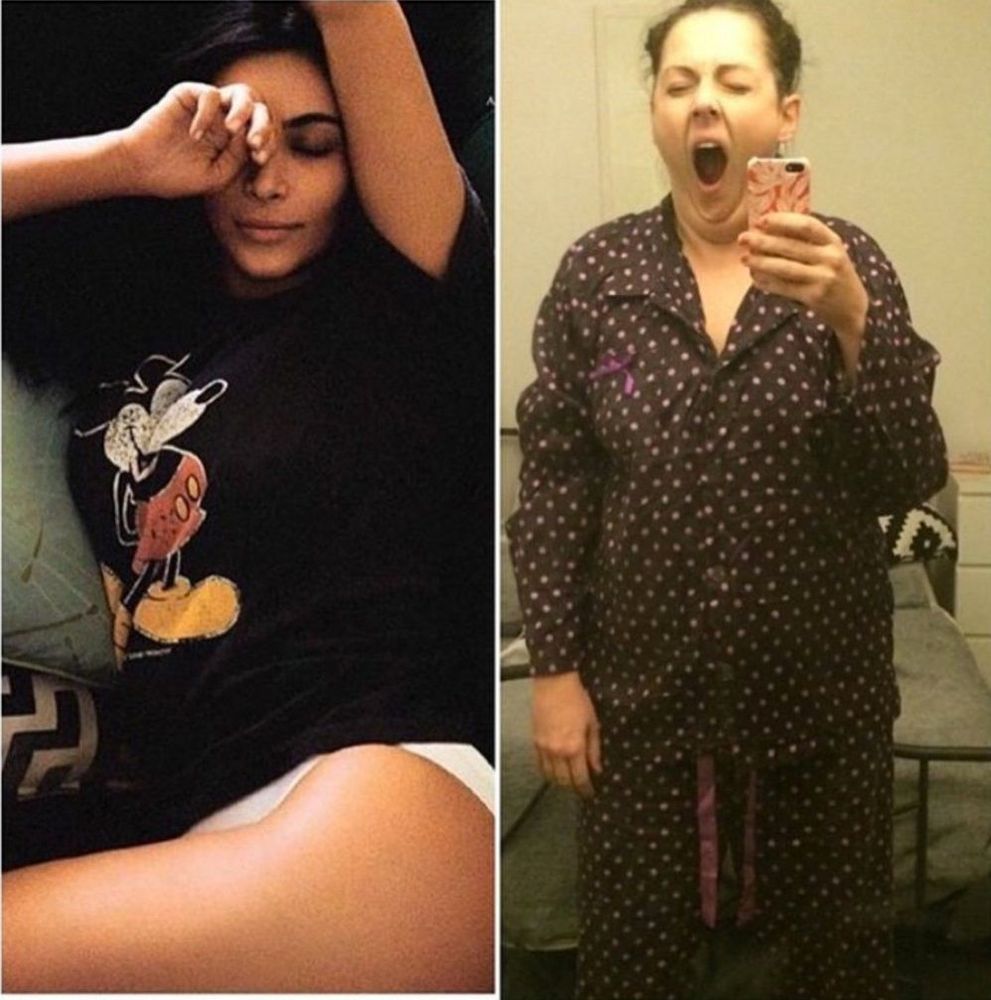 Cette femme reproduit avec beaucoup d'humour les photos Instagram des stars | So Busy Girls