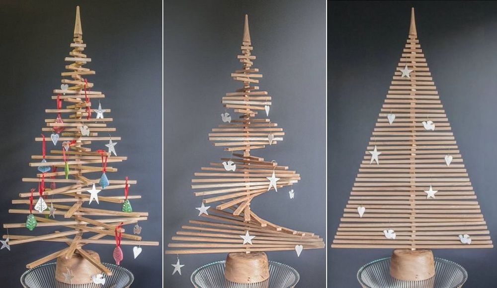 Pourquoi vous allez craquer pour le sapin en bois, l’alternative écologique et tendance aux sapins classiques | So Busy Girls