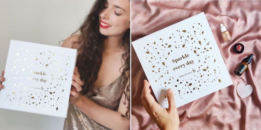 Le Calendrier de l’Avent Bio MonCornerB avec les meilleurs soins naturels et maquillage bio | So Busy Girls