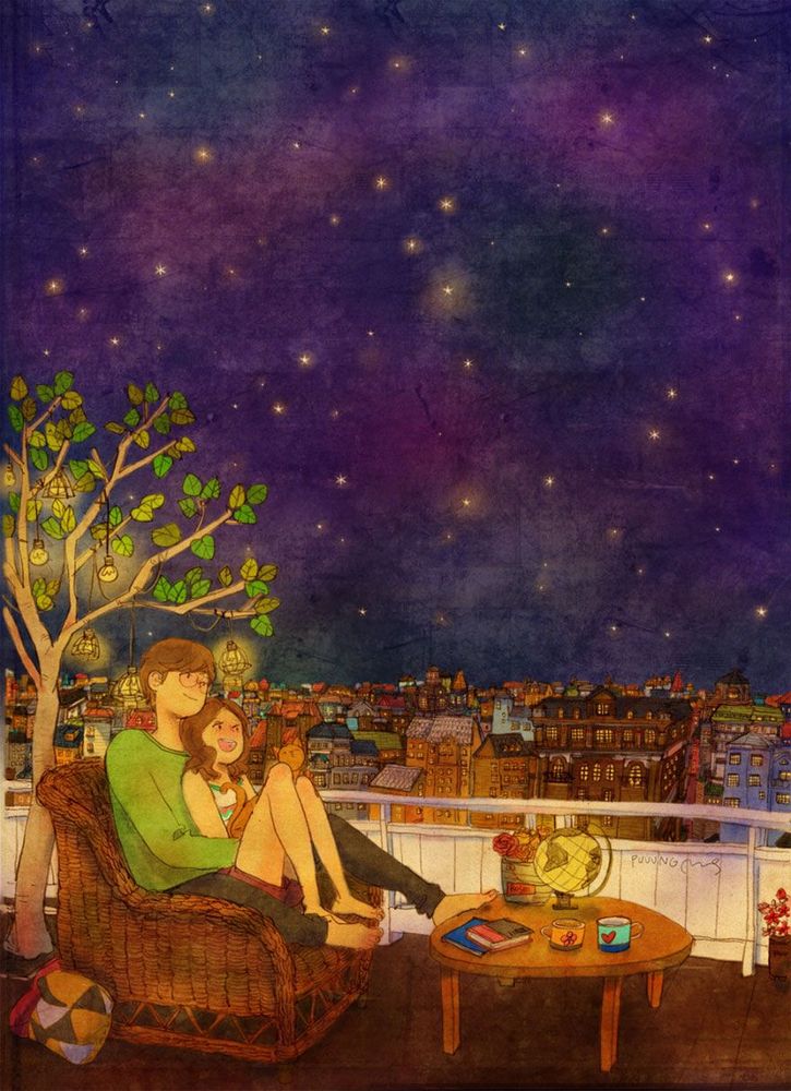 20 illustrations qui montrent que l'amour se nourrit des petites attentions du quotidien | So Busy Girls