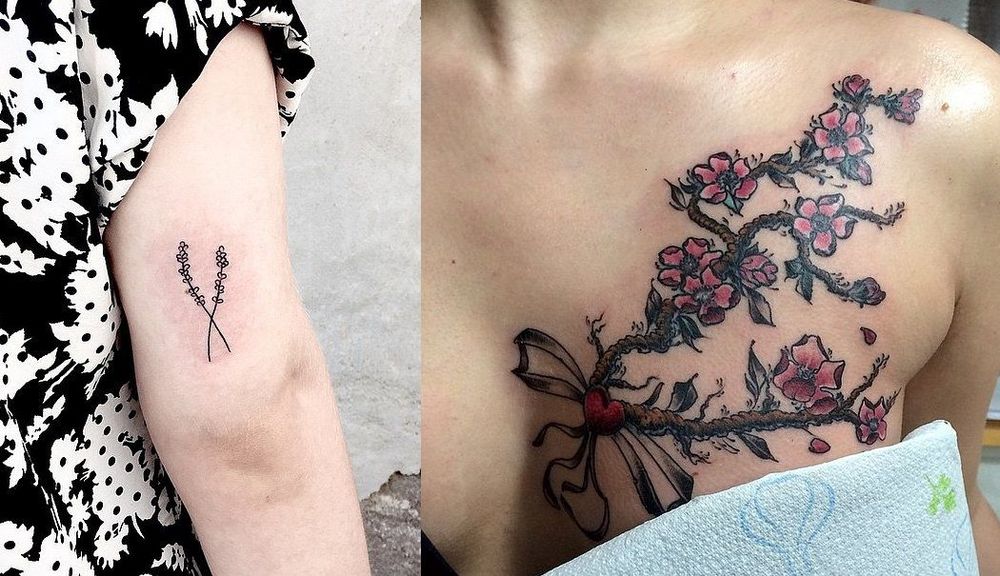 23 tatouages fleuris qui sont tellement plus jolis qu'un bouquet | So Busy Girls