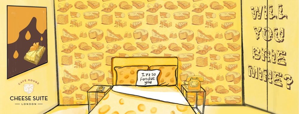 Un hôtel dédié au fromage va ouvrir à Londres, et on a trouvé notre cheesy paradis | So Busy Girls