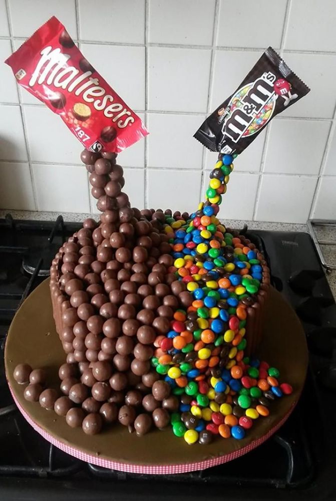 Le gâteau m&m's et Maltesers | So Busy Girls