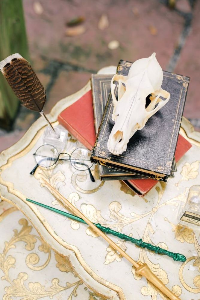 Ce mariage Harry Potter inspiré de la maison Serpentard est tellement réussi que les fans seront séduits | So Busy Girls