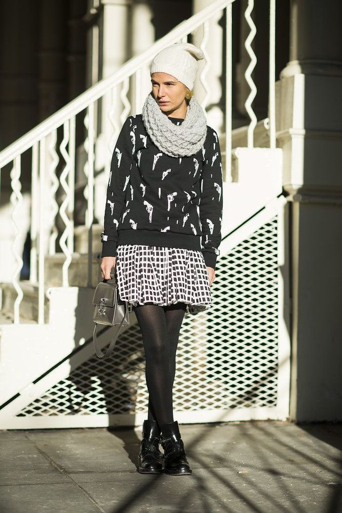 Porter une jupe courte en hiver, impossible ? | So Busy Girls