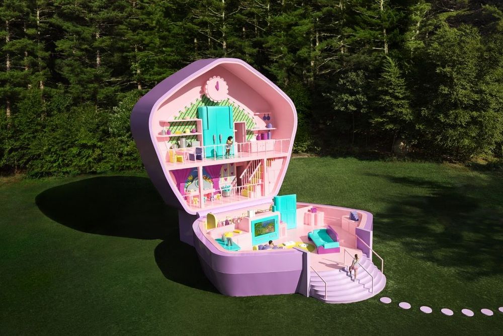 Il est désormais possible de passer une nuit magique dans un coffret Polly Pocket géant ! | So Busy Girls