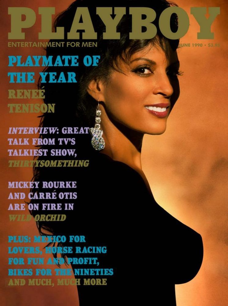 Reneé Tenison, playmate de l’année 1990, novembre 1989 | So Busy Girls