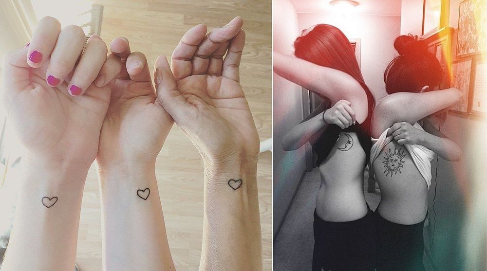 36 tatouages originaux que vous aurez envie de faire avec votre meilleur(e) ami(e) | So Busy Girls