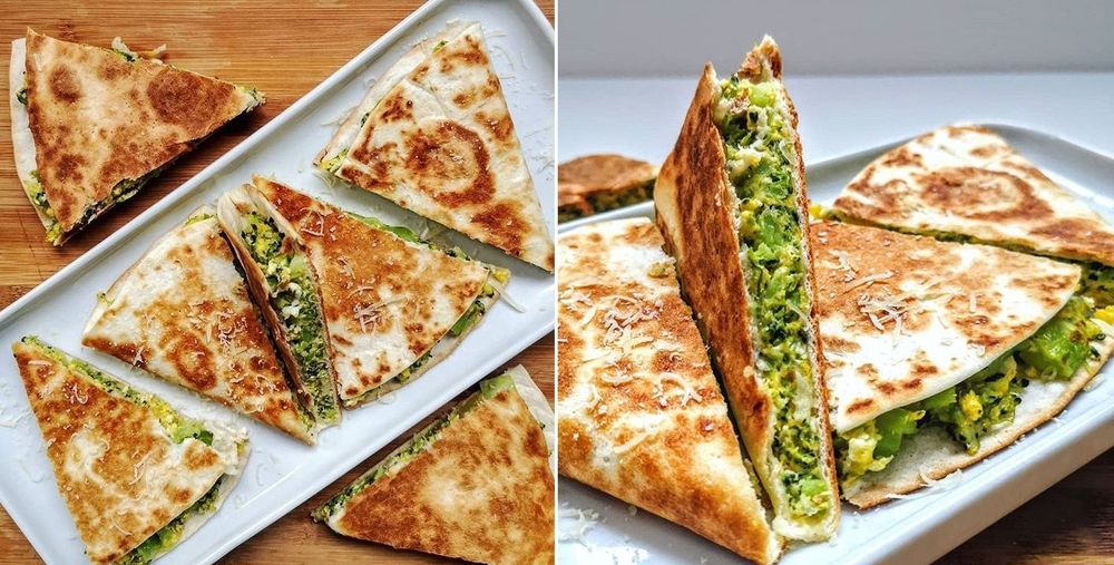 La recette gourmande et facile des quesadillas au fromage et au brocoli | So Busy Girls