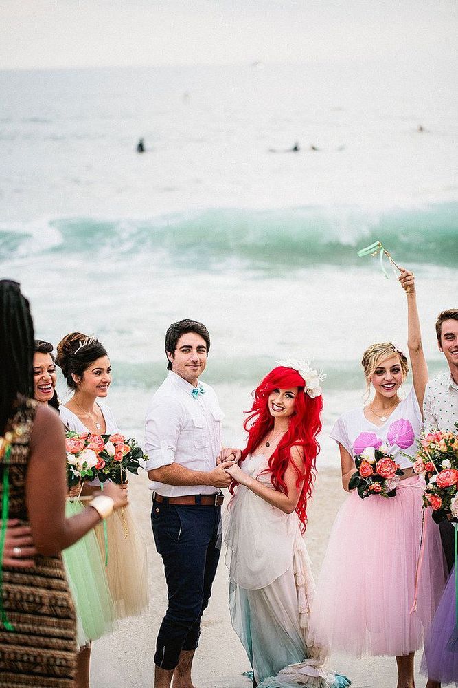 Ariel La Petite Sirène épouse Eric dans ce mariage féerique sur la plage | So Busy Girls