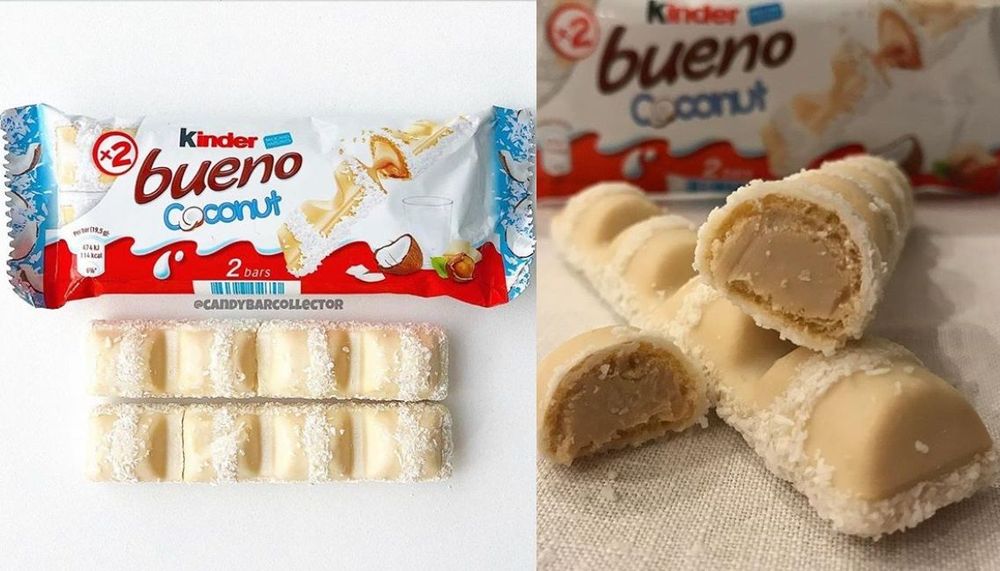 Kinder Bueno Coconut, la barre gourmande au chocolat blanc et noix de coco qui va nous faire craquer | So Busy Girls
