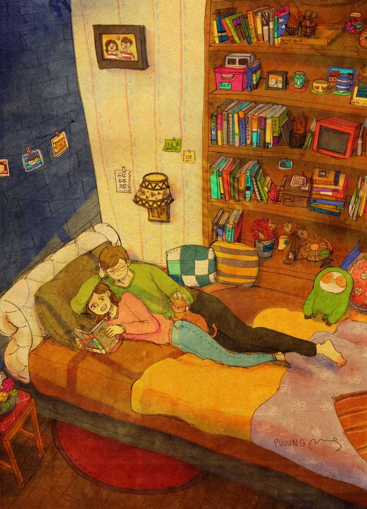 20 illustrations qui montrent que l'amour se nourrit des petites attentions du quotidien | So Busy Girls
