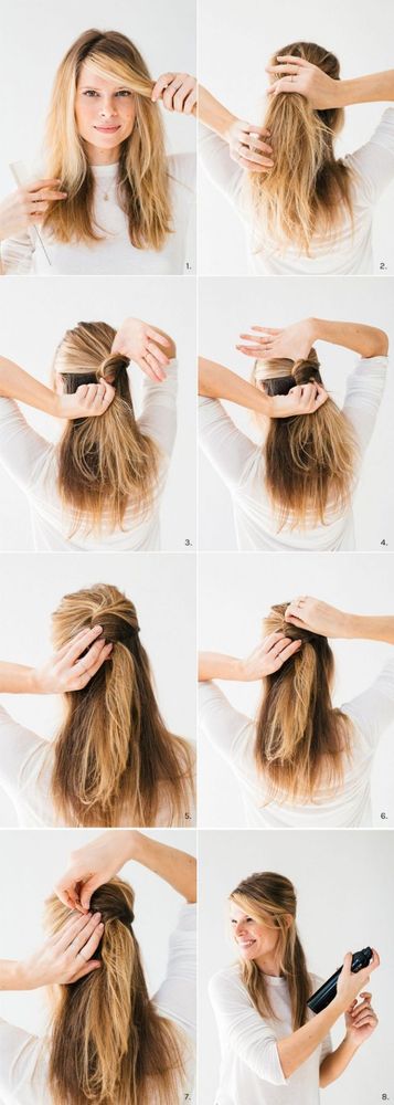 14 tutos coiffures faciles réalisables en moins de 5 minutes | So Busy Girls