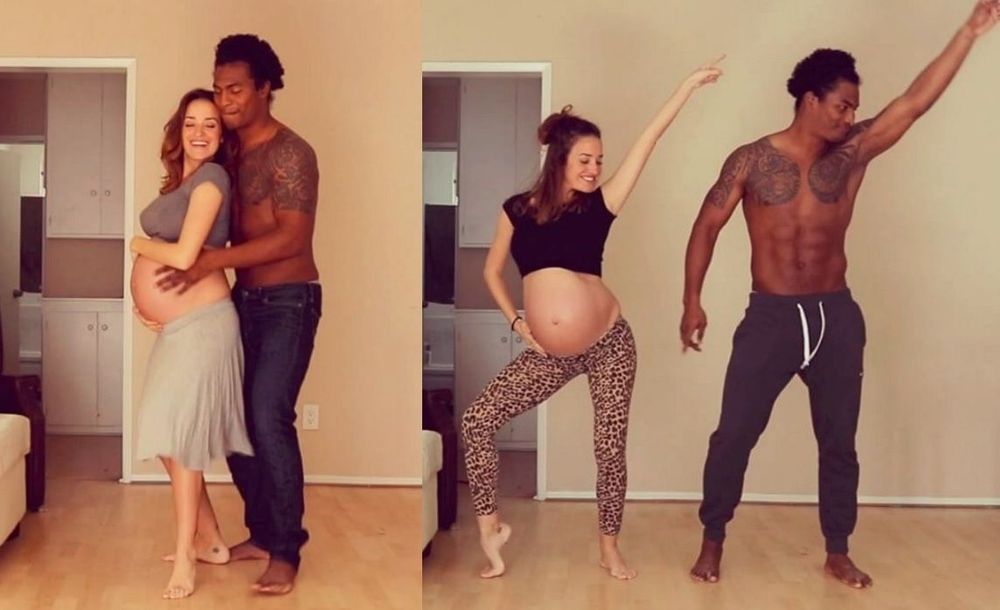 Cette femme enceinte de 8 mois danse avec le futur papa, et c'est trop chou ! | So Busy Girls