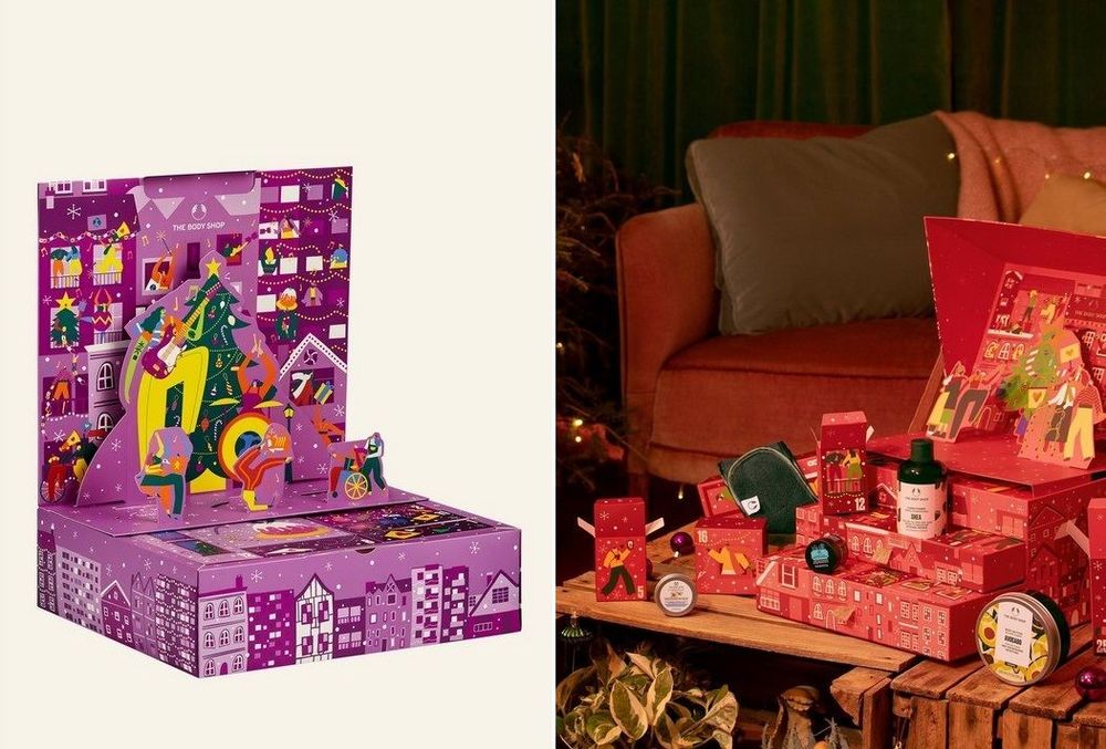 The Body Shop a déjà sorti ses 3 calendriers de l'Avent pour partager l'amour et la joie | So Busy Girls