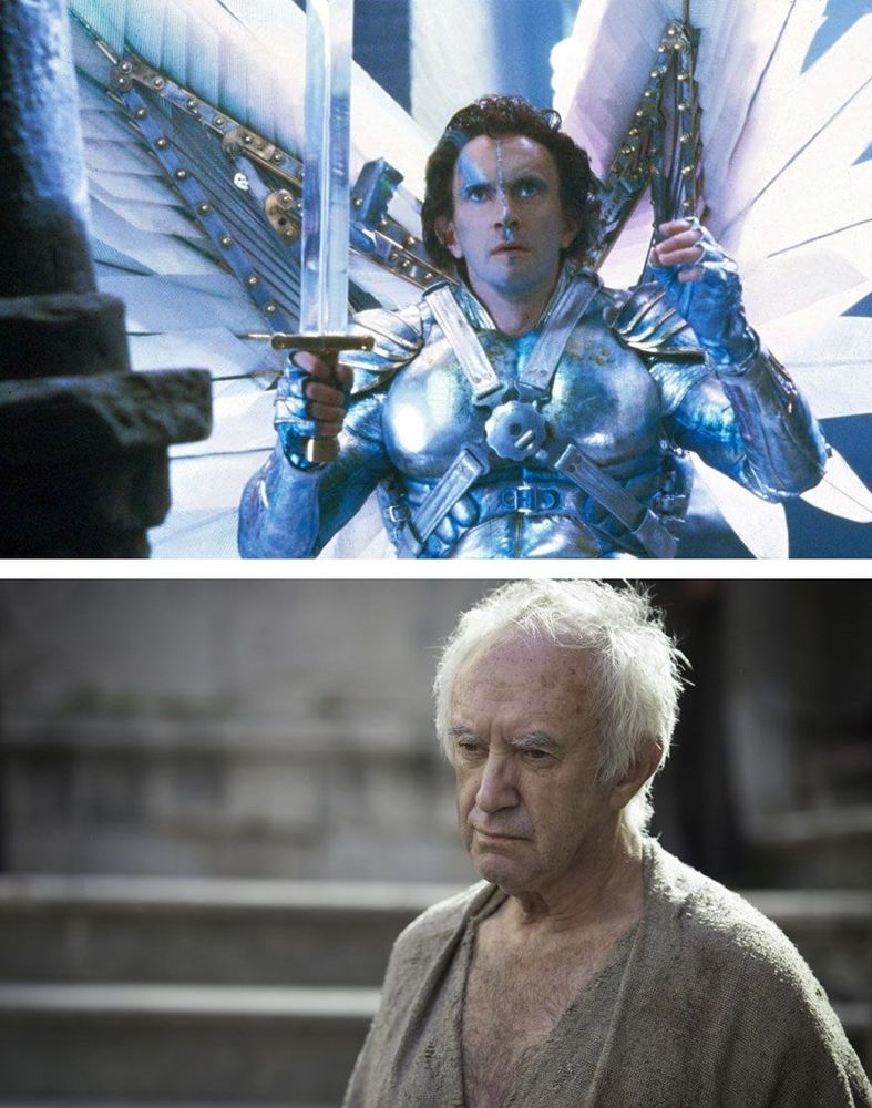 Jonathan Pryce en 1985 / dans le rôle du Grand Moineau dans Game Of Thrones | So Busy Girls