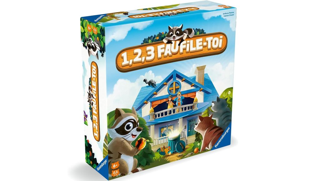 1,2,3 Faufile-toi de Ravensburger : pourquoi ce jeu de cache-cache version plateau va mettre l'ambiance pendant les fêtes | So Busy Girls