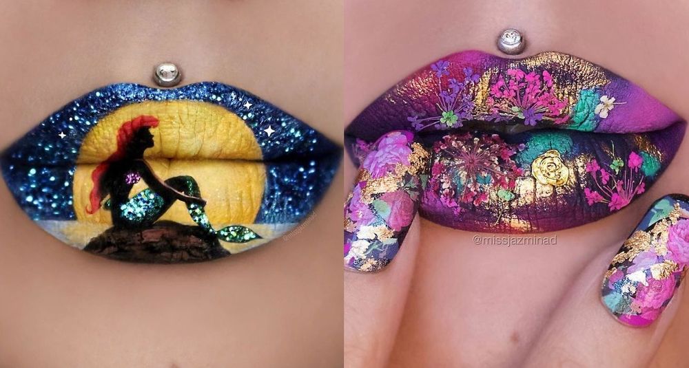 Cette make-up artiste transforme ses lèvres en véritables oeuvres d'art | So Busy Girls