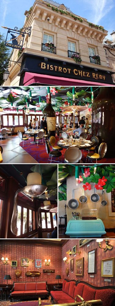 Mangez dans un restaurant sur le thème de Ratatouille au Bistrot Chez Rémy à Disneyland Paris en France | So Busy Girls