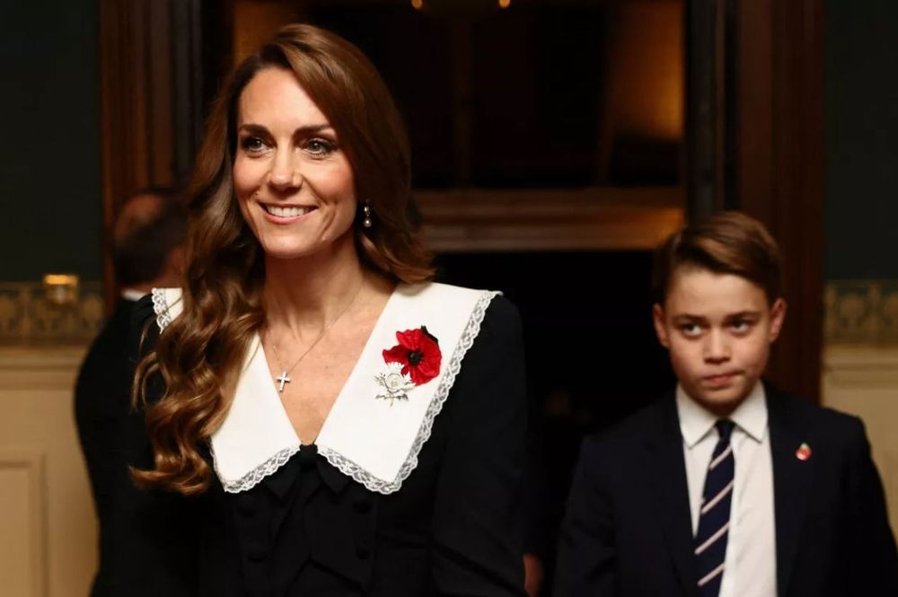 Kate Middleton émue au Festival du Souvenir : le prince George à ses côtés pour la première fois | So Busy Girls