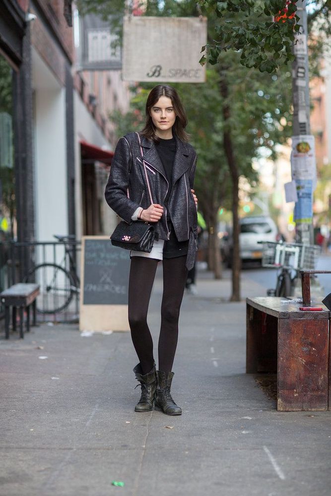 Porter un short par-dessus des collants | So Busy Girls