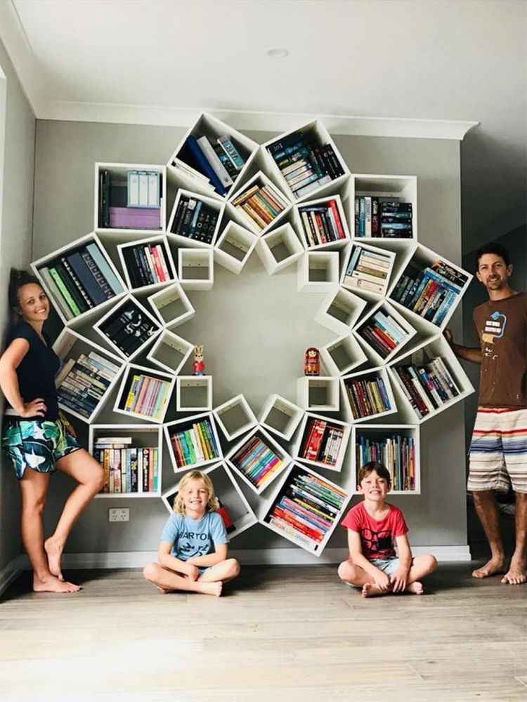 Quand vous verrez à quoi ressemble cette bibliothèque magnifique, vous allez vouloir la même | So Busy Girls