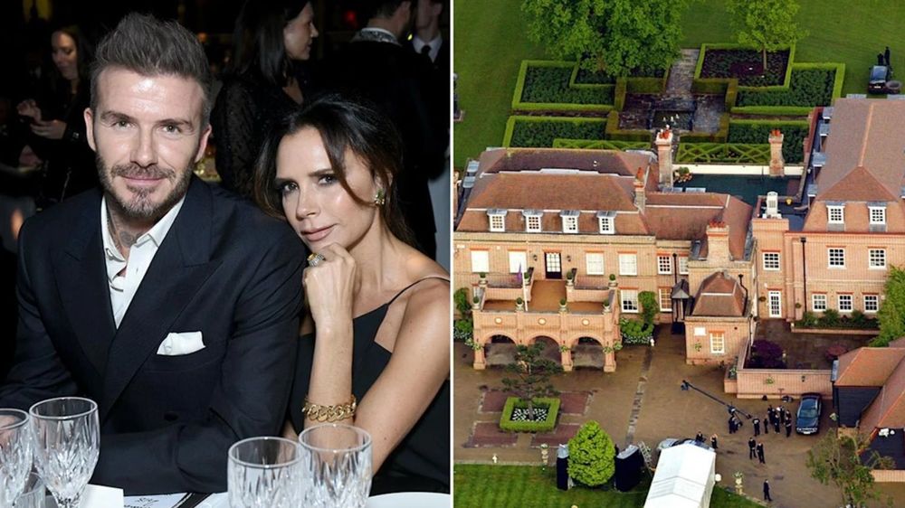 David Beckham révèle l'immense secret du Beckingham Palace, sa première demeure de luxe avec Victoria | So Busy Girls