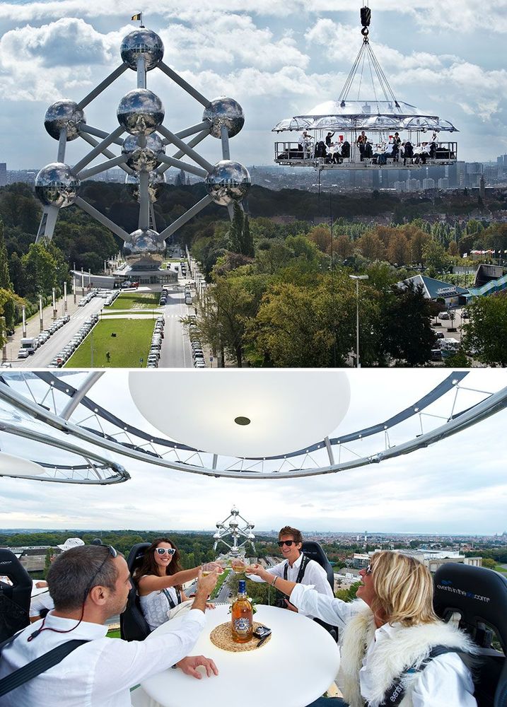 Dînez dans le ciel avec Dinner In The Sky partout dans le monde | So Busy Girls