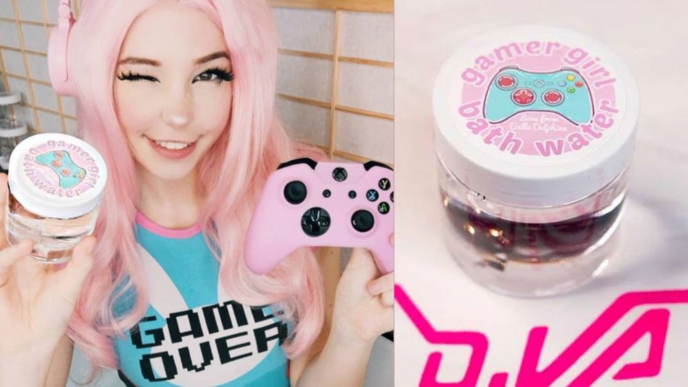 L'influenceuse Belle Delphine fait le buzz en vendant l'eau de son bain à des dizaines de milliers d'internautes | So Busy Girls