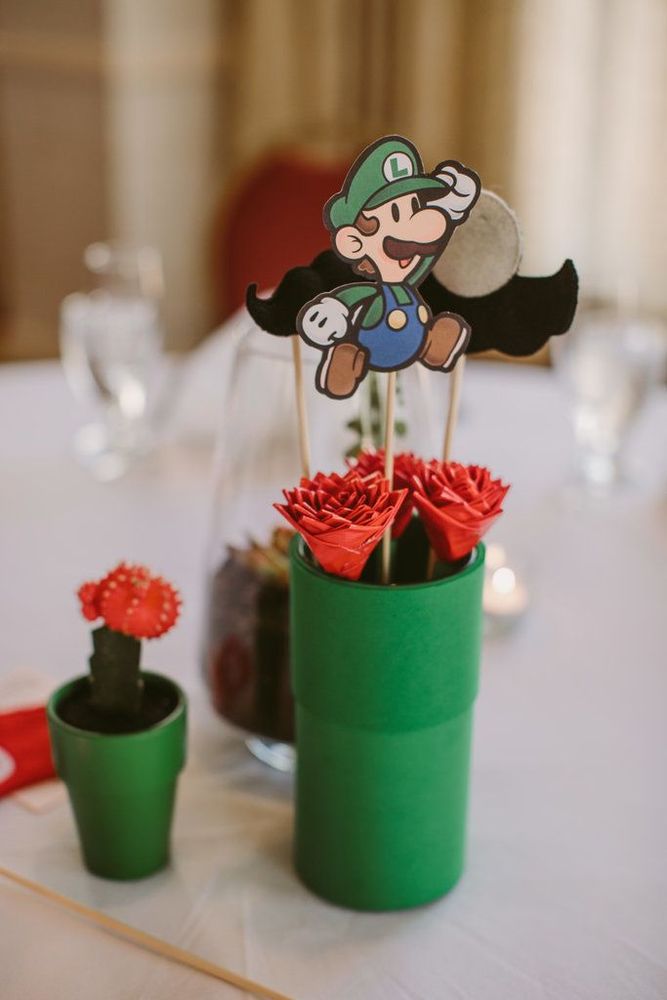 Un mariage sur le thème Super Mario : oui, ça peut être mignon comme tout, la preuve ! | So Busy Girls