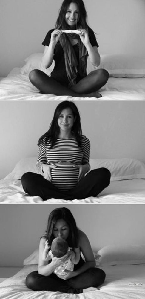 Voilà comment ces 20 couples ont choisi d'annoncer la naissance de leur bébé ! | So Busy Girls