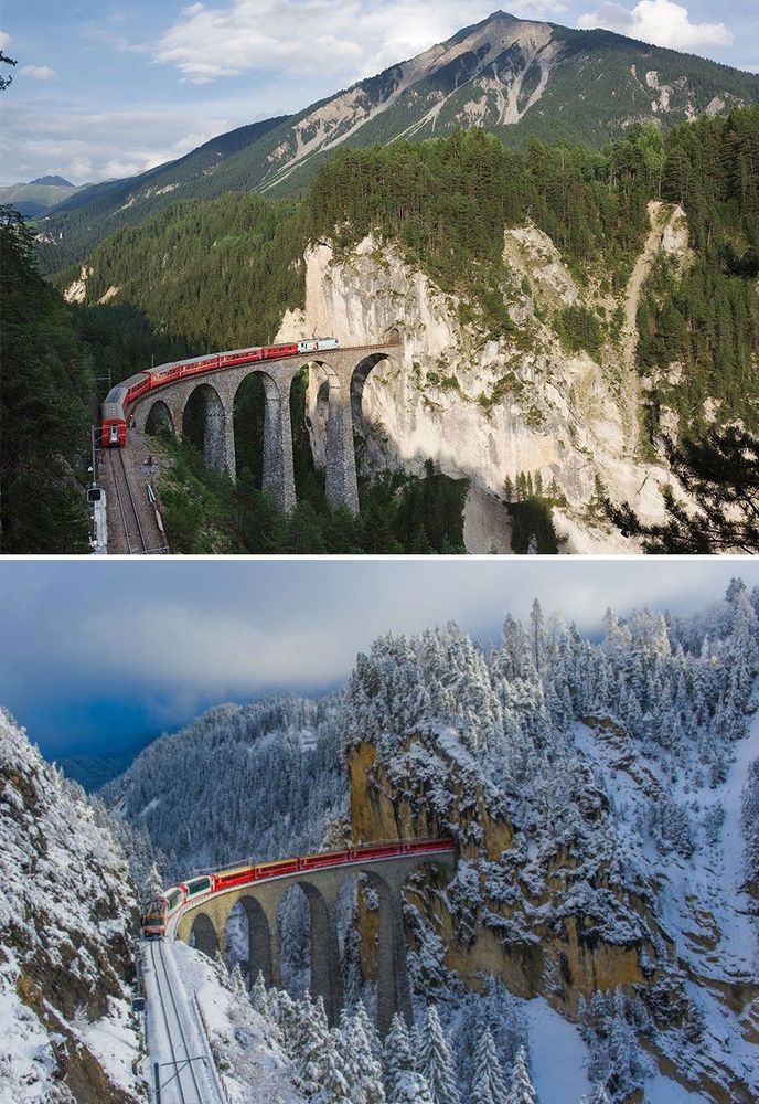 Viaduc de Landwasser en Suisse | So Busy Girls