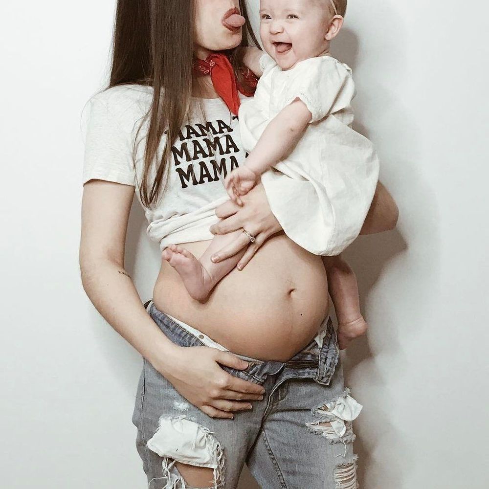 Cette maman a découvert qu'elle était enceinte seulement 2 mois après son accouchement : voilà ce qu'elle a fait | So Busy Girls