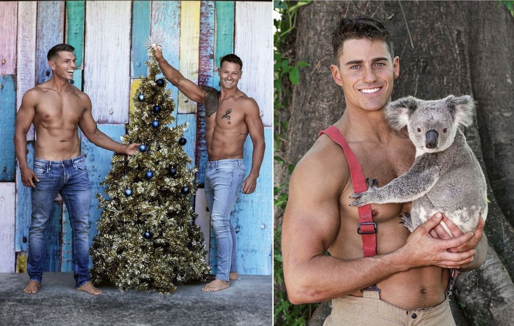 Les pompiers australiens posent avec des animaux pour un calendrier 2023 caritatif et vraiment hot | So Busy Girls