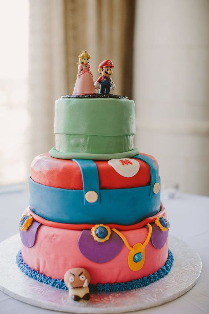 Un mariage sur le thème Super Mario : oui, ça peut être mignon comme tout, la preuve ! | So Busy Girls