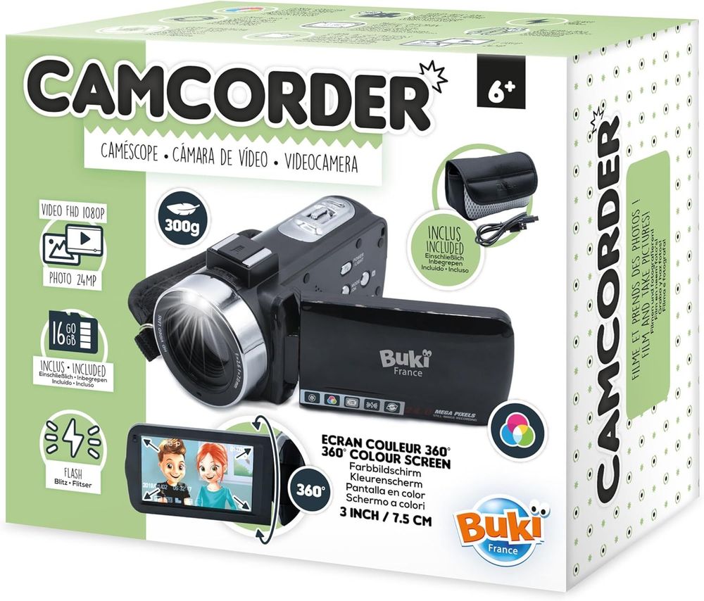 Le caméscope Buki : le cadeau parfait pour révéler les petits vidéastes en herbe | So Busy Girls