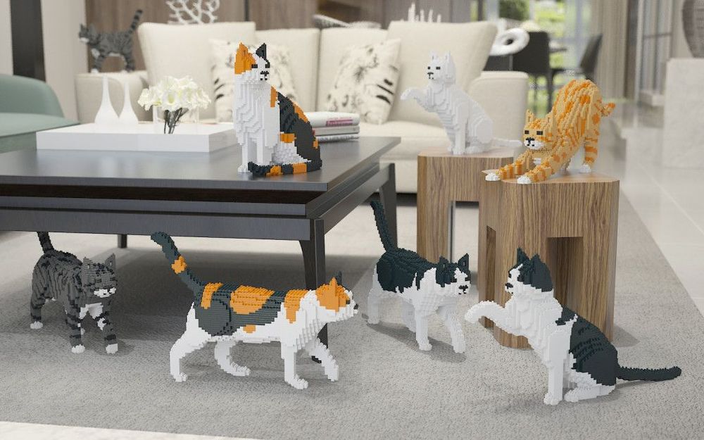 JEKCA, les jeux de construction en briques ultra stylés en forme de chat, de chien et de tous nos animaux préférés | So Busy Girls