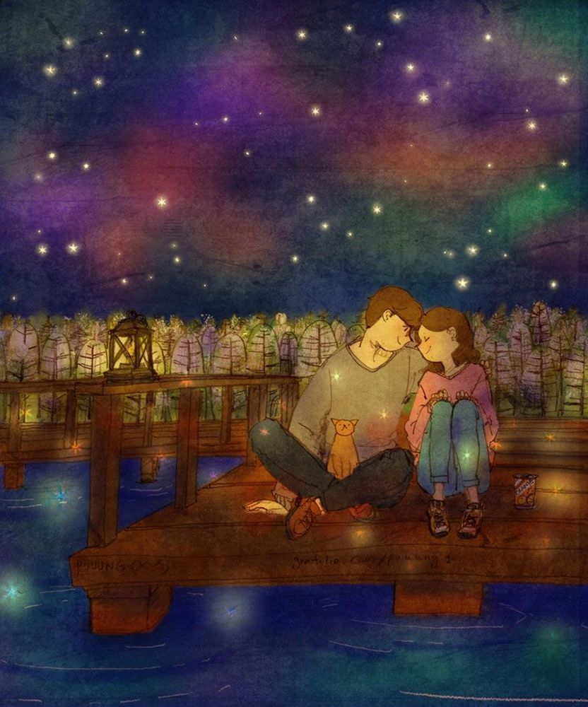 20 illustrations qui montrent que l'amour se nourrit des petites attentions du quotidien | So Busy Girls