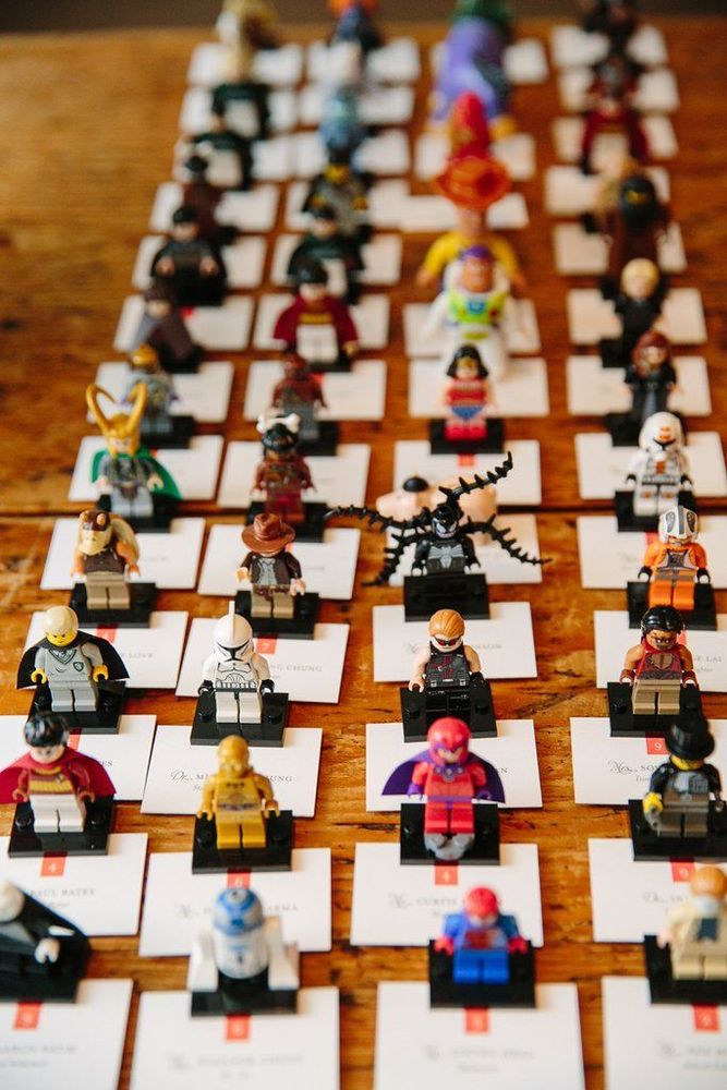 Marque-place Lego | So Busy Girls