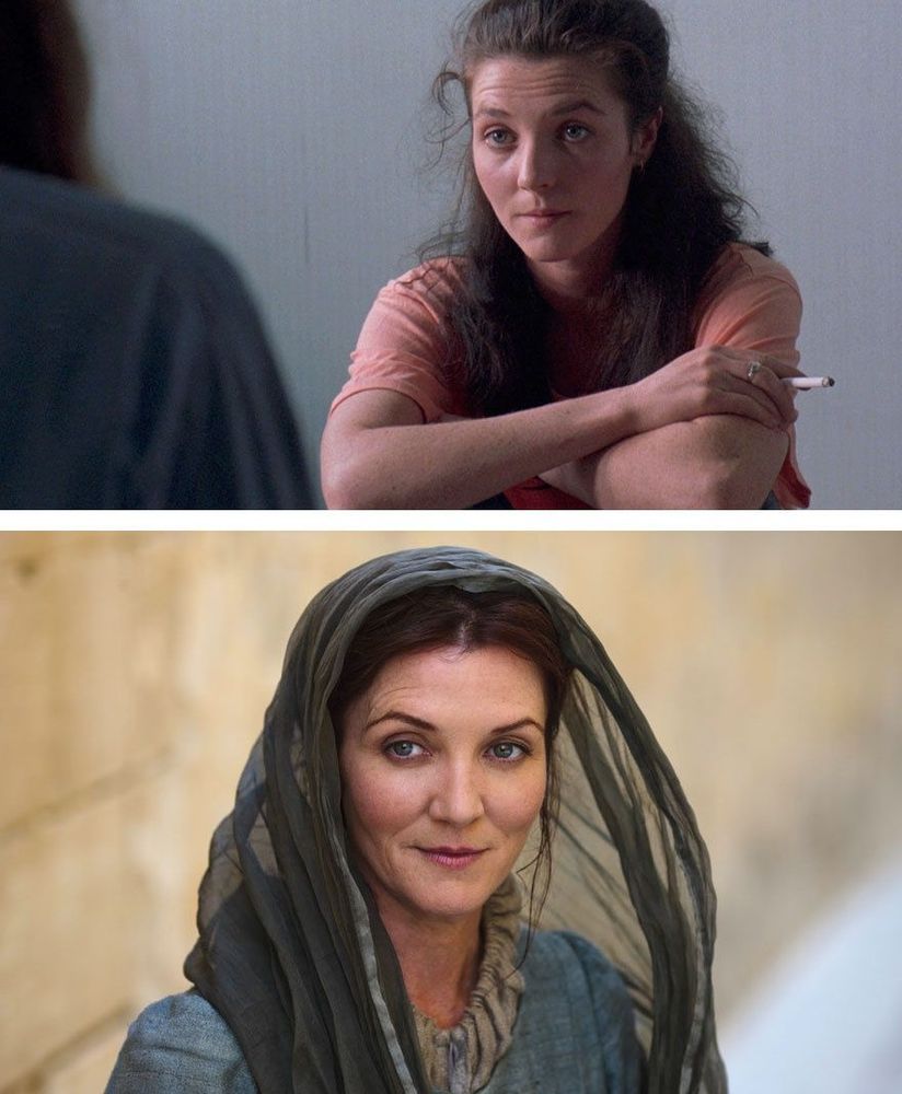 Michelle Fairley en 1990 / dans le rôle de Catelyn Stark dans Game Of Thrones | So Busy Girls
