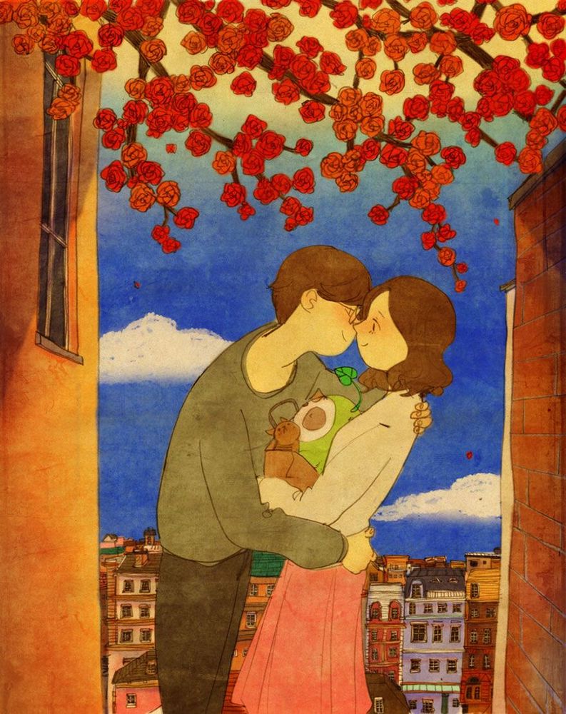 20 illustrations qui montrent que l'amour se nourrit des petites attentions du quotidien | So Busy Girls