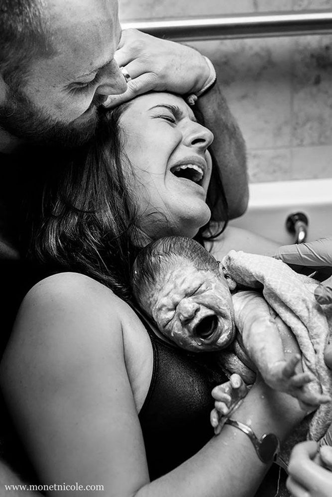 16 photos très émouvantes de jeunes papas dans la salle d'accouchement | So Busy Girls